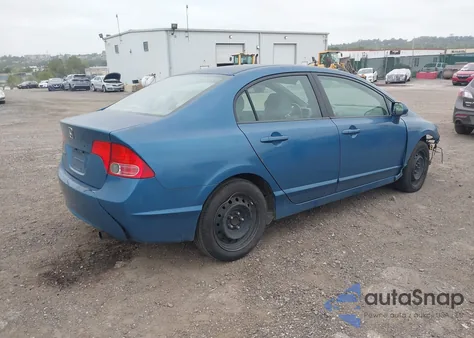 2008 Honda Civic Lx z USA, uszkodzony, nr VIN 2HGFA16558H501250